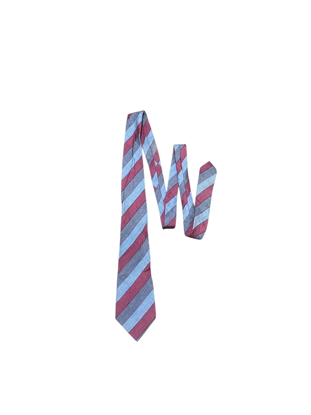 Yves Saint Laurent Yvest saint laurent stripe craves Silk Tie Size ONE SIZE - 1 Thumbnail