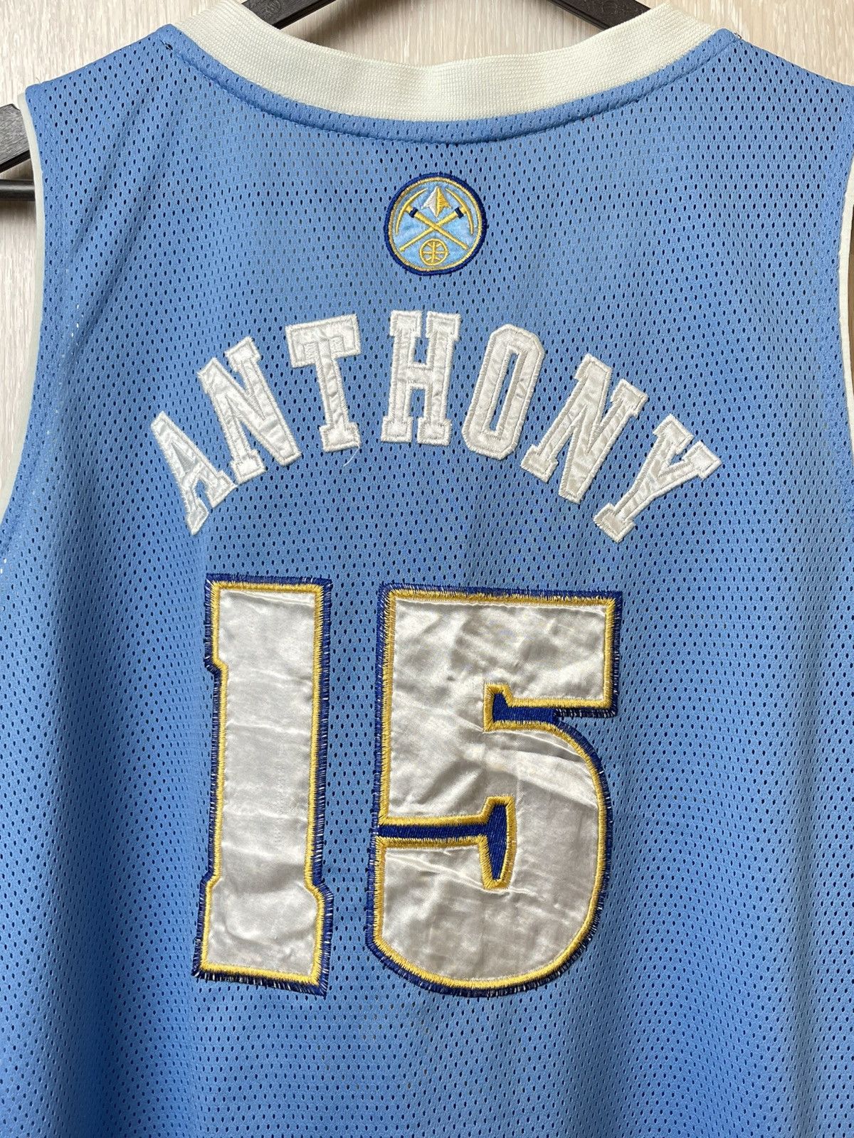 NBA Vintage Denver Nuggets Jersey Carmelo Anthony NBA #15 Size US XXL / EU 58 / 5 - 8 Thumbnail