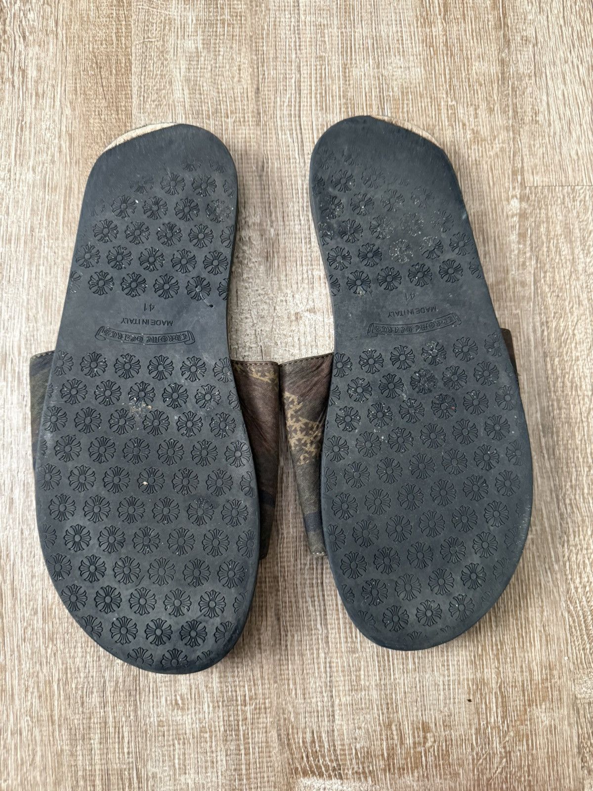 Chrome Hearts Chrome Hearts Cross Camouflage Slides Size US 8 / EU 41 - 5 Thumbnail