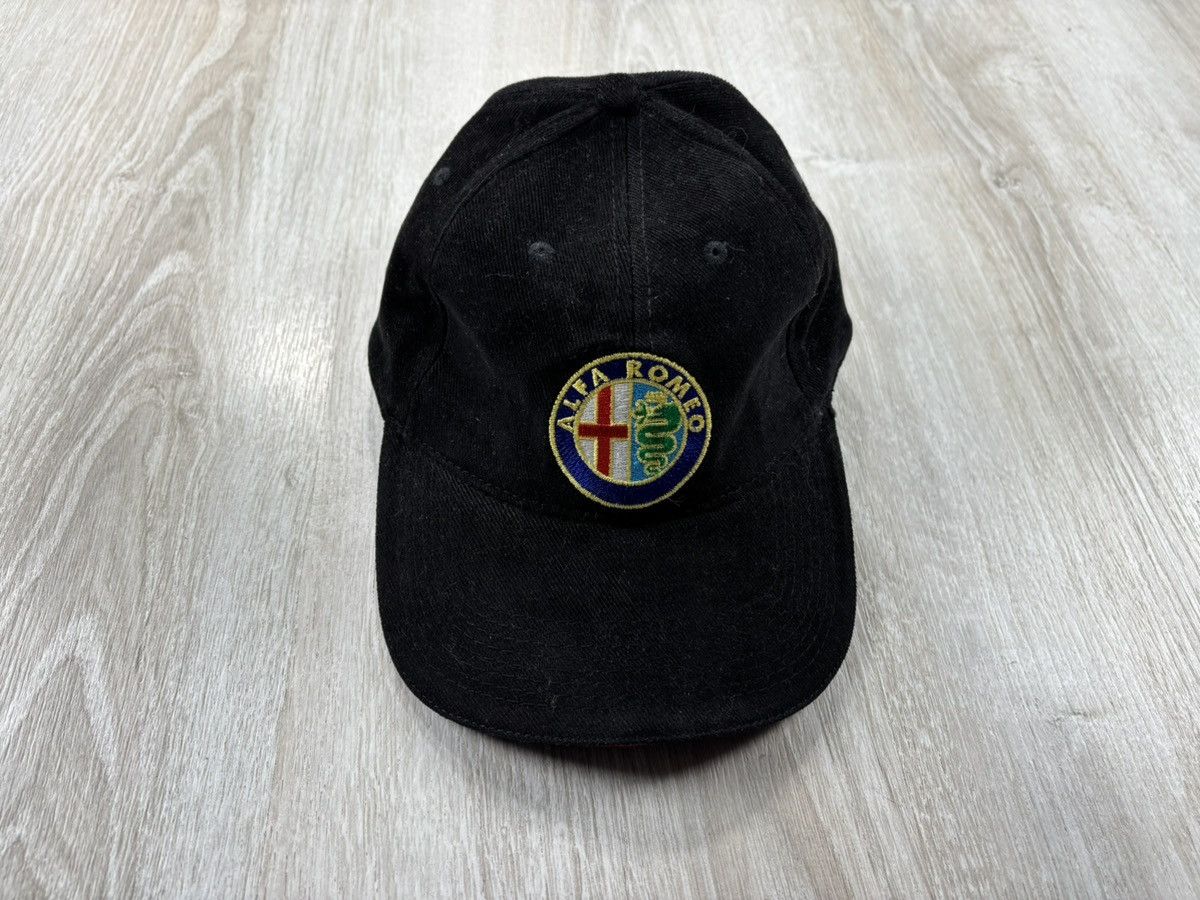 Vintage Mens cap Alfa Romeo Size ONE SIZE - 2 Thumbnail