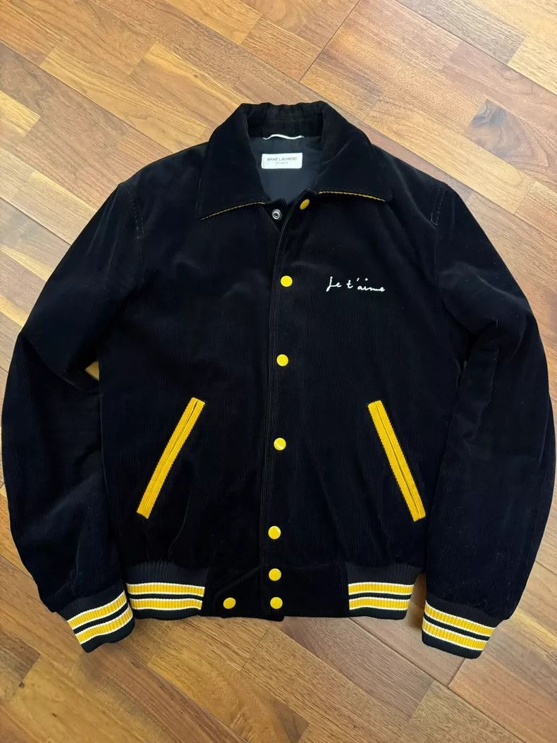 Saint Laurent Paris Saint Laurent Paris Corduroy baseball jacket-2506 Size US S / EU 44-46 / 1 - 1 Thumbnail