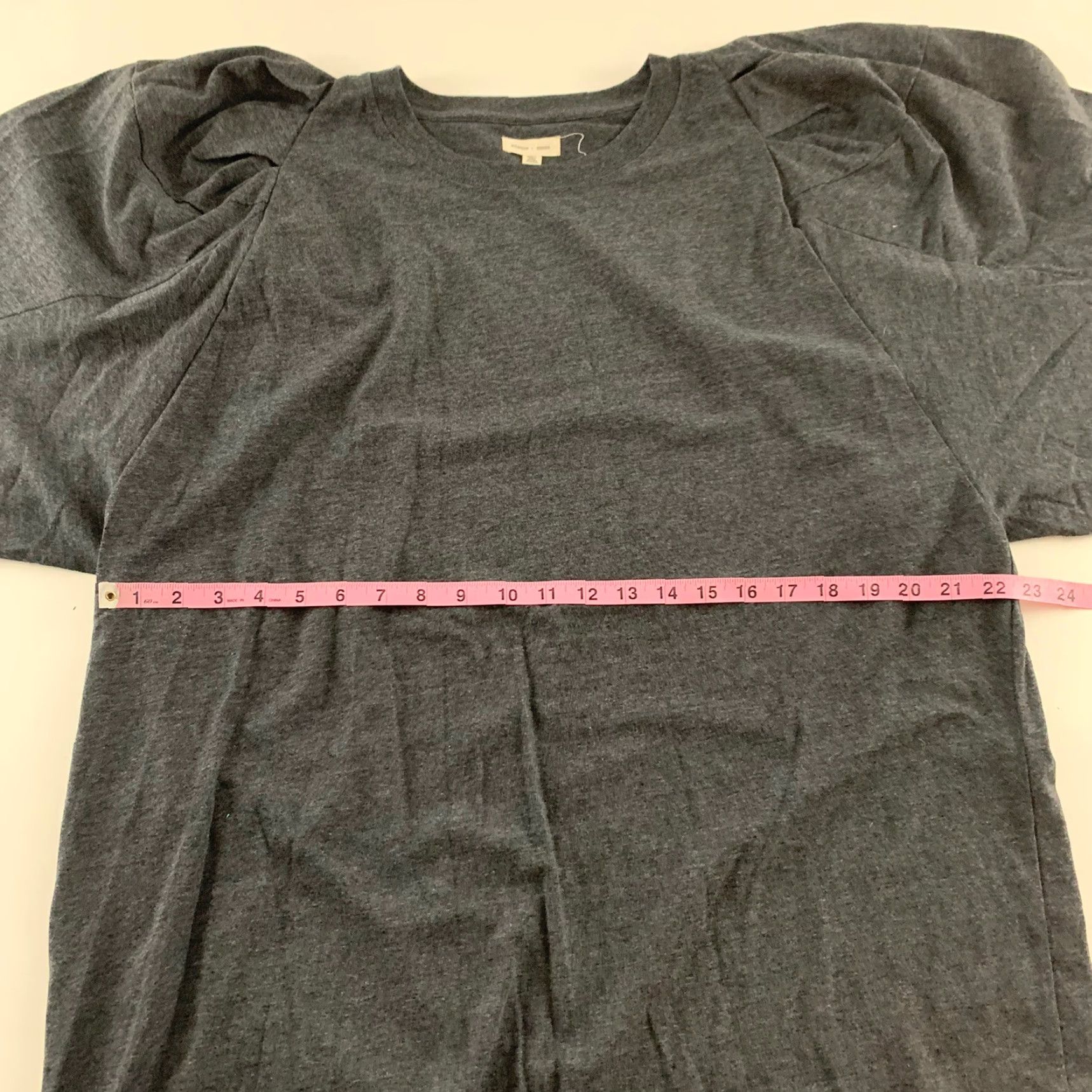 Vintage Silence + Noise Dress Women's Size M/L Gray Oversized Long Sleeve Shift Knee Length Shift Dress Gray Womens M/L Size M / US 6-8 / IT 42-44 - 5 Thumbnail