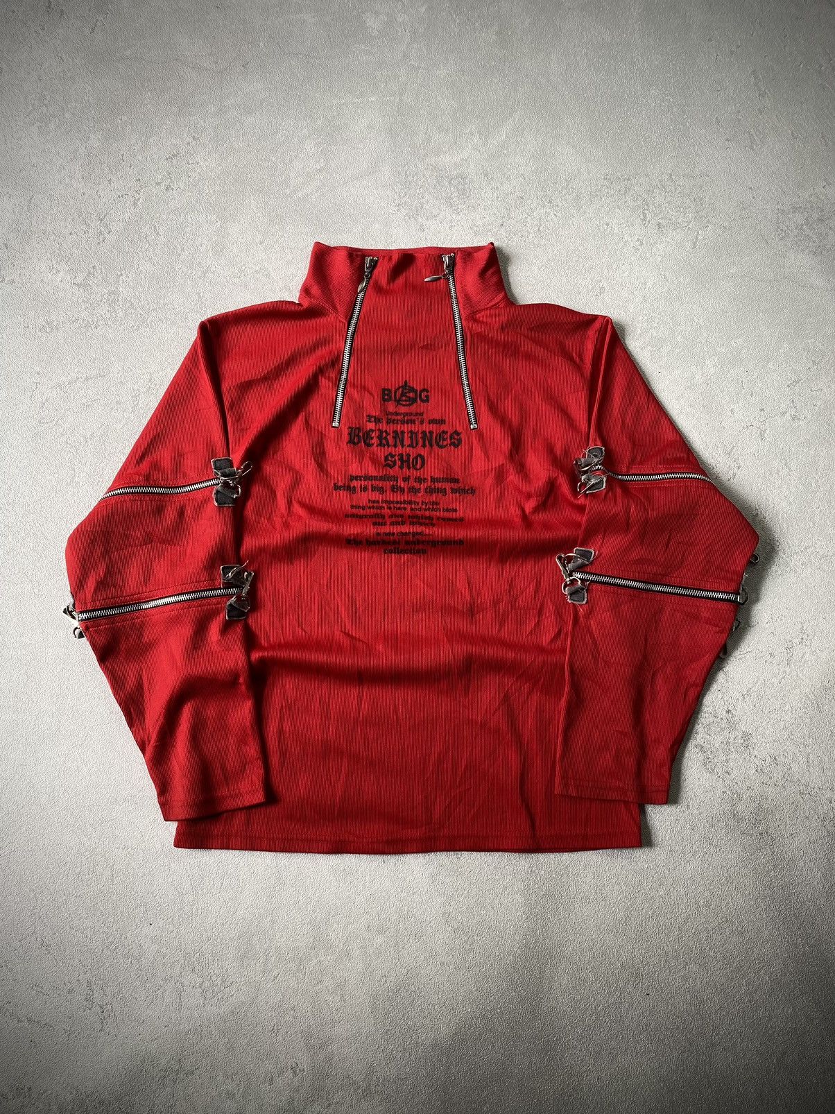 If Six Was Nine × Japanese Brand × Le Grande Bleu (L.G.B.) burnings sho bondage longsleeve Size US M / EU 48-50 / 2 - 2 Thumbnail