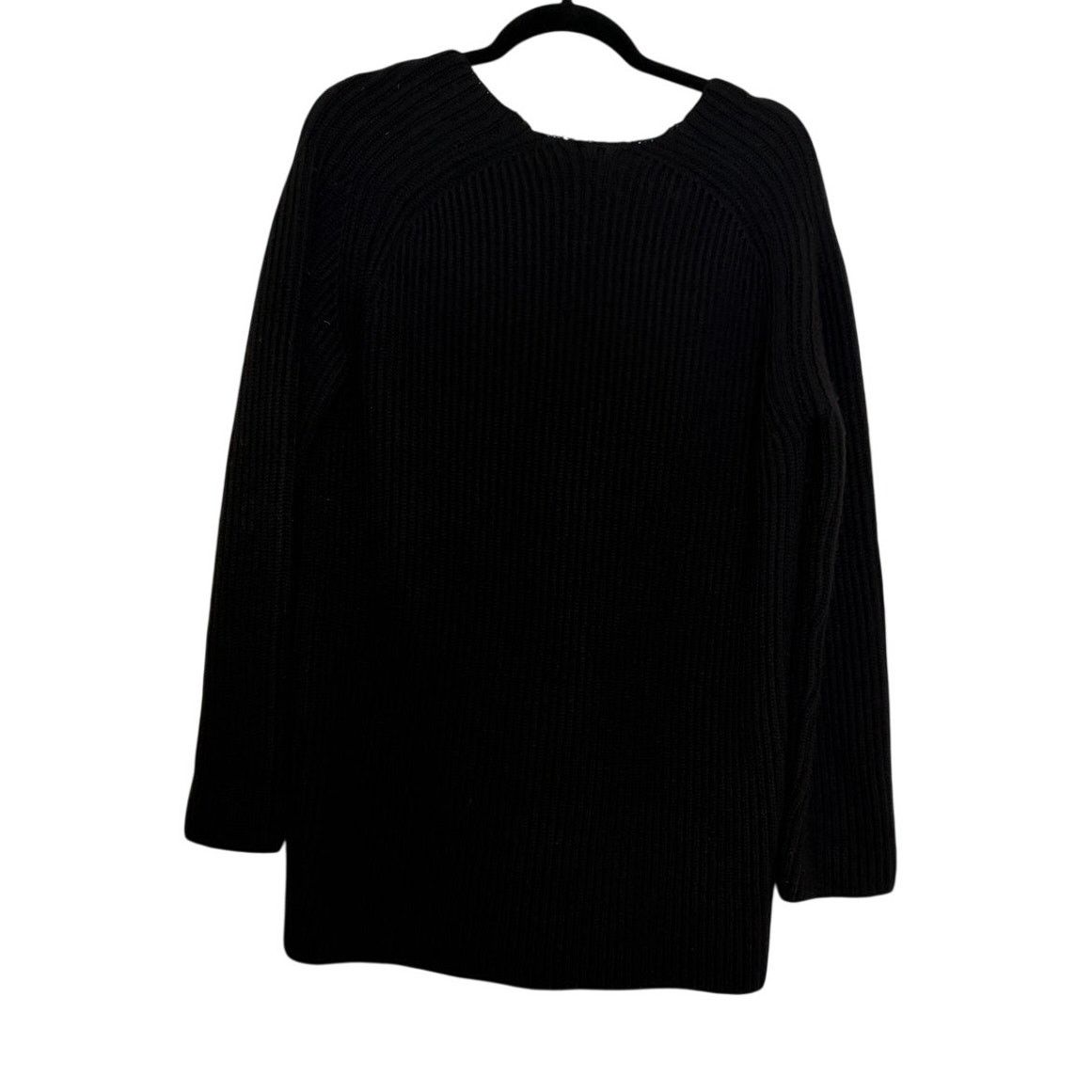 Michael Kors Michael Kors Collection Black Pure Cashmere Zip Cardigan Size XS / US 0-2 / IT 36-38 - 2 Thumbnail