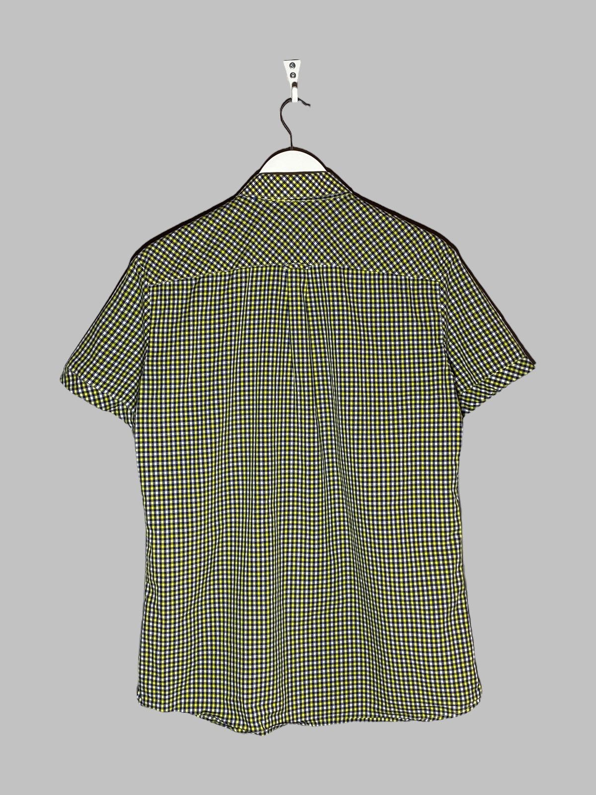 Alexander McQueen Alexander McQueen Checked Short Sleeve Shirt Button Up Size US M / EU 48-50 / 2 - 2 Thumbnail