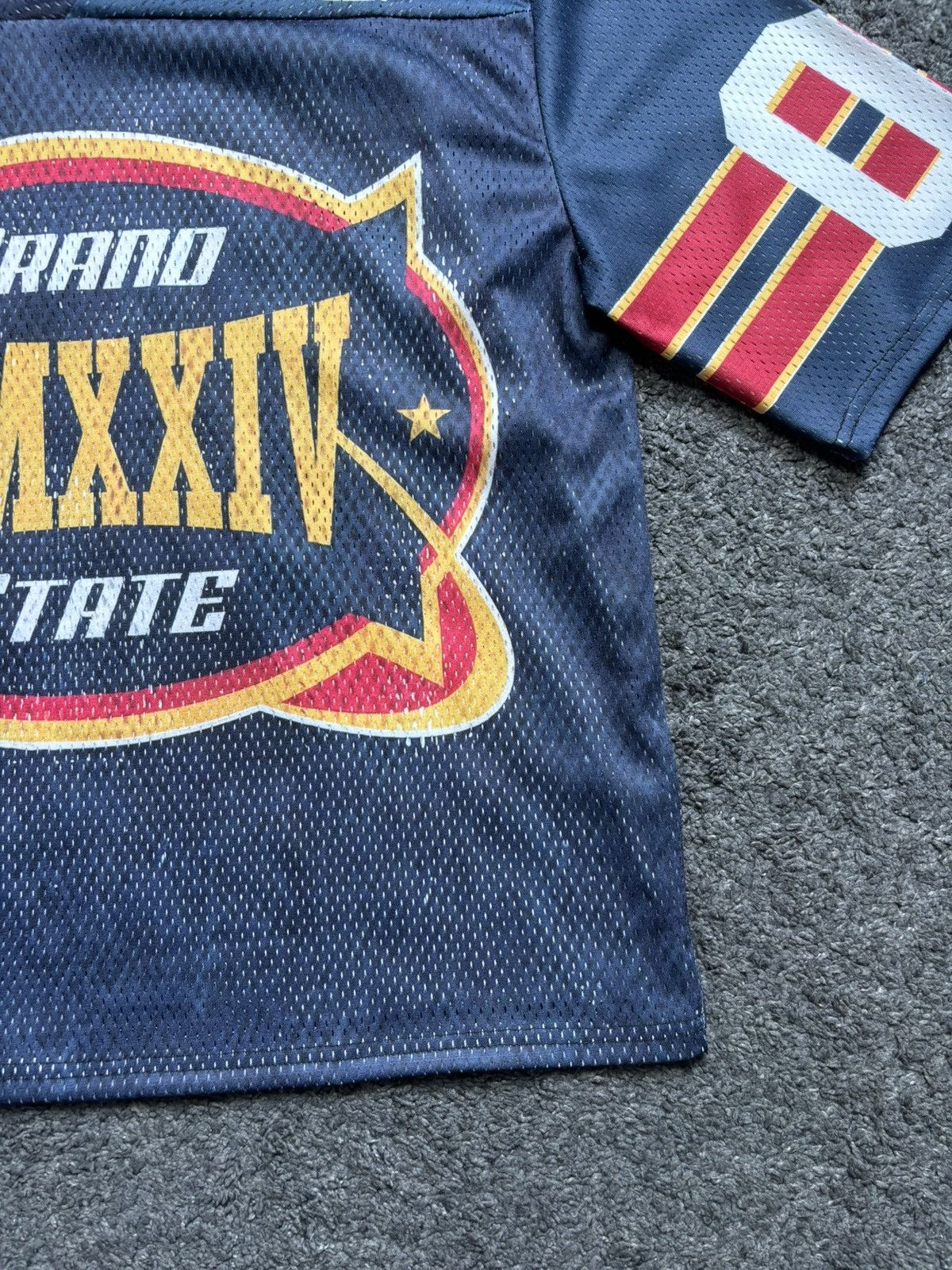 Japanese Brand Vintage style rare brandstate marine blue football jersey Size US L / EU 52-54 / 3 - 10 Thumbnail