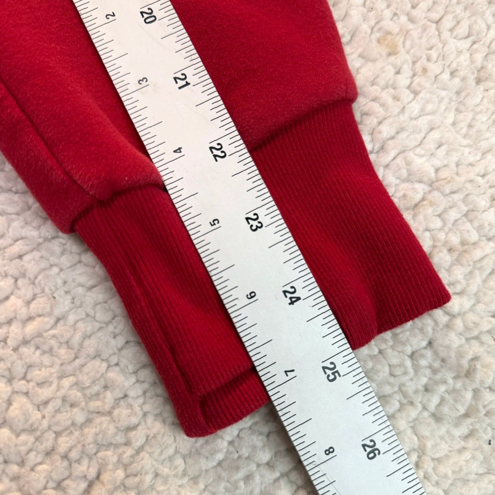 Athleta Athleta Sweatshirt Womens M Red Pullover Hoodie Fleece Retroplush Revive Casual Activewear Size M / US 6-8 / IT 42-44 - 6 Thumbnail