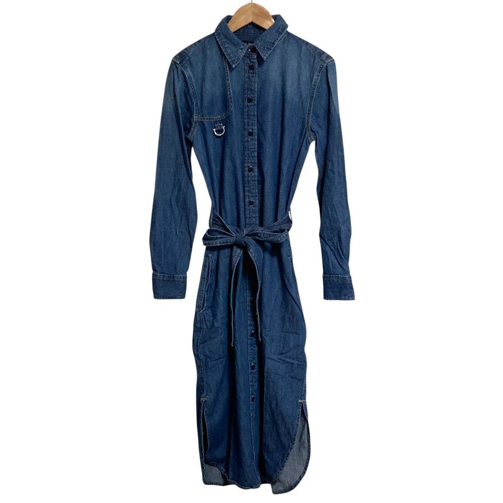 Ralph Lauren Ralph Lauren Lauren Ralph Lauren Denim Dress Textile Dresses DUTY FREE for USA Size ONE SIZE - 1 Thumbnail