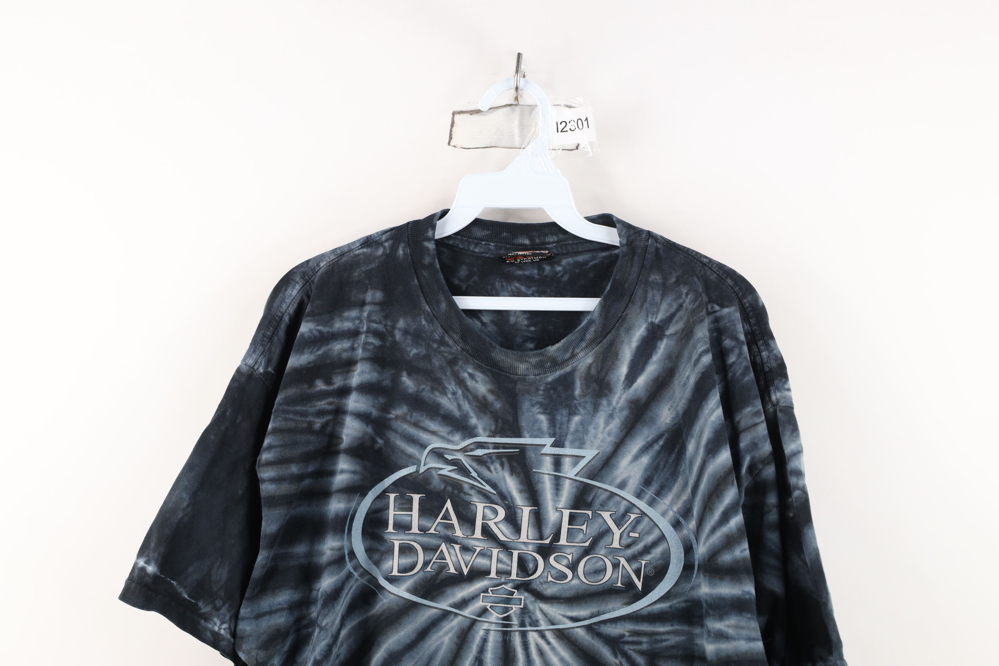 Harley Davidson Vintage Y2K 2000 Harley Davidson Tie Dye Eagle T-Shirt Size US L / EU 52-54 / 3 - 2 Thumbnail