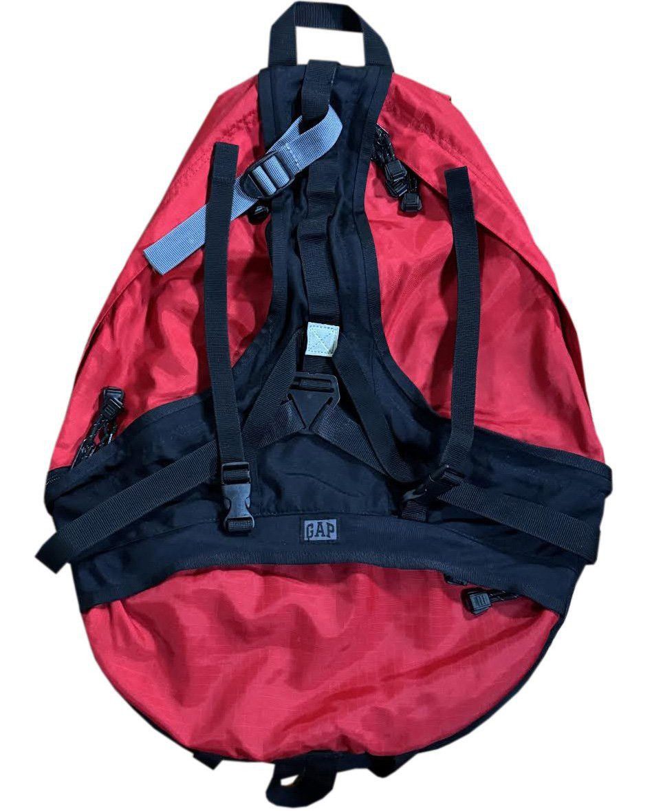 Gap Vintage Gap Tech Red / Black Backpack Size ONE SIZE - 1 Thumbnail