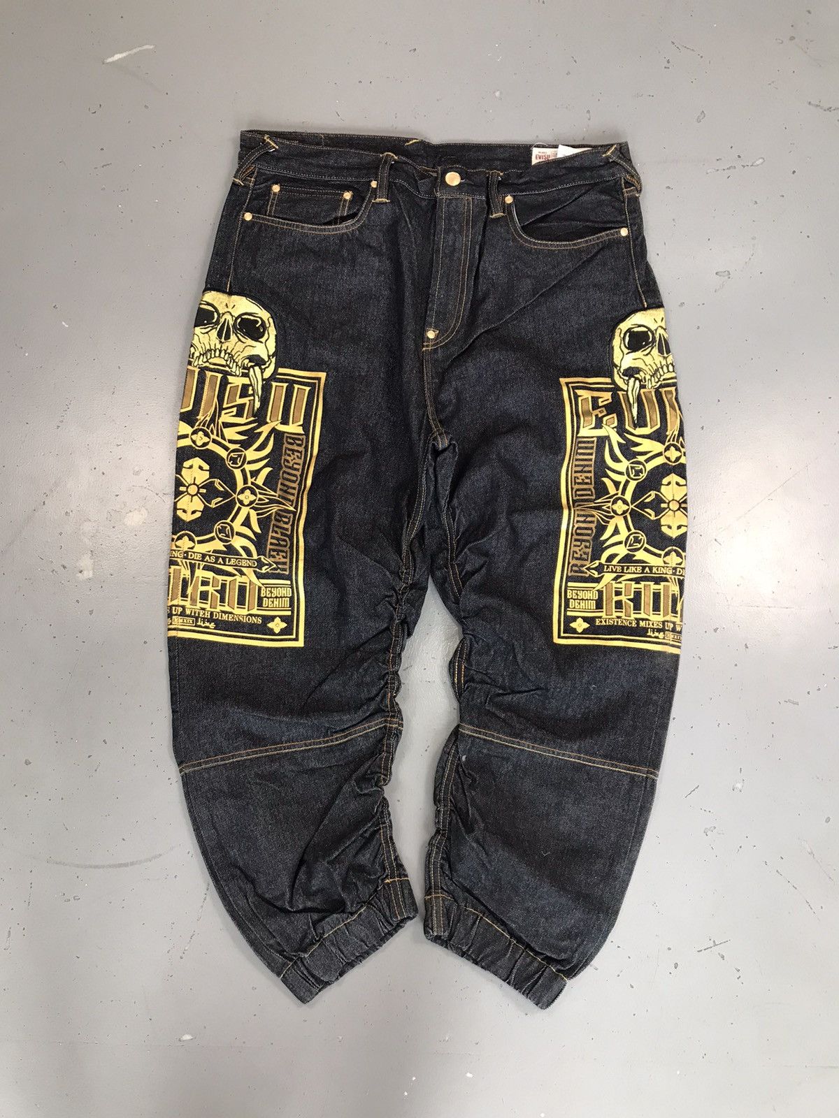 Evisu Rare vintage Evisu kuro Osaka stretchseem denim | Grailed