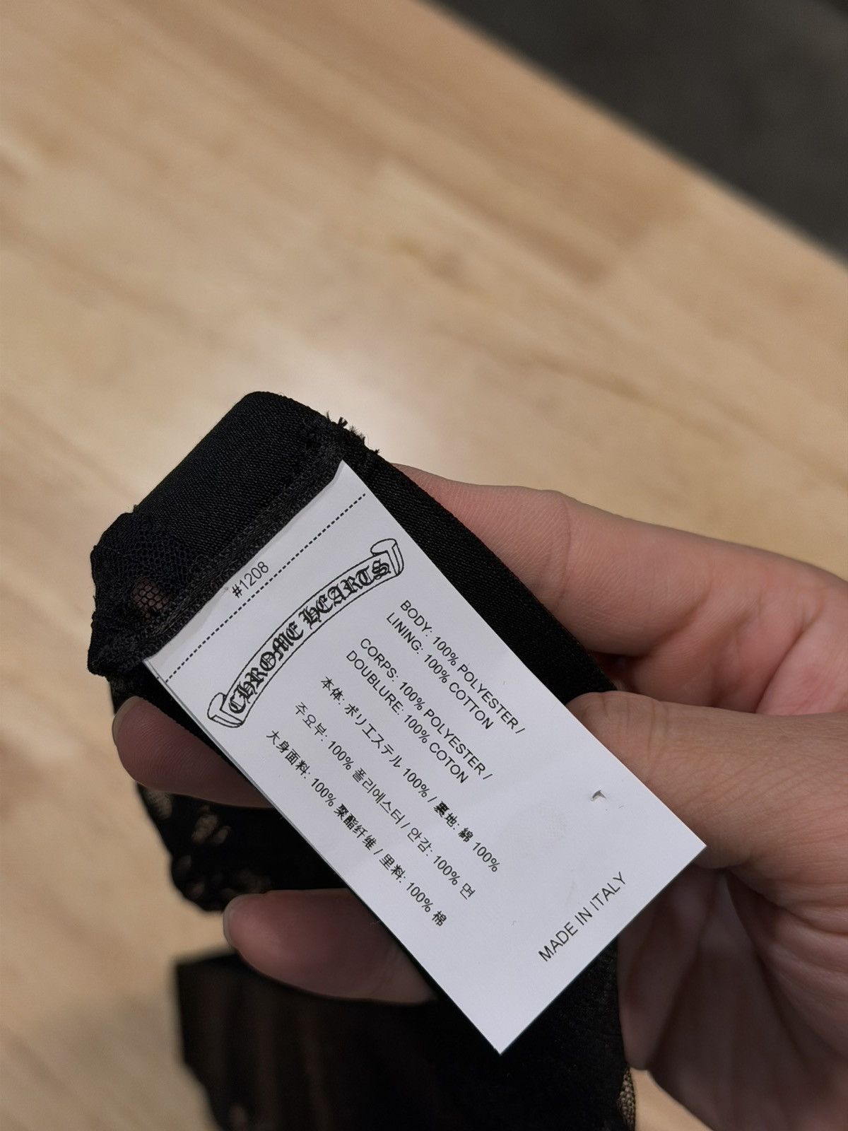 Chrome Hearts CH Lace Thong M Size ONE SIZE - 5 Thumbnail