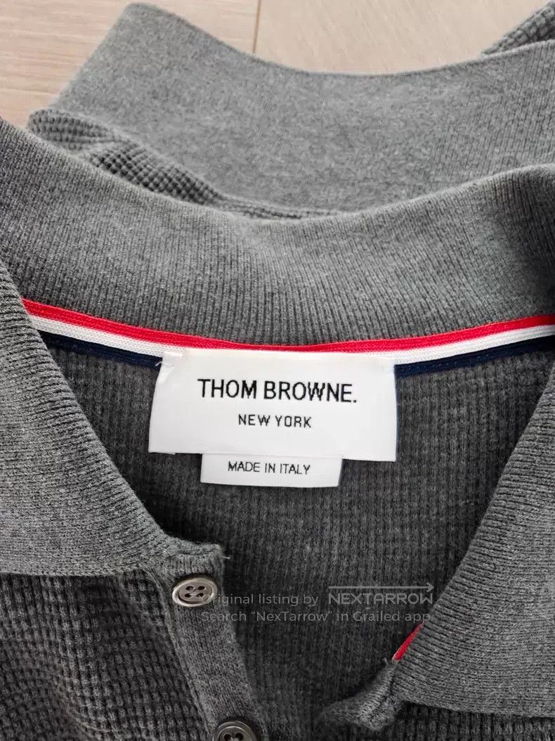 Thom Browne Thom Browne Classic Polo Sweatshirt Size US L / EU 52-54 / 3 - 5 Thumbnail