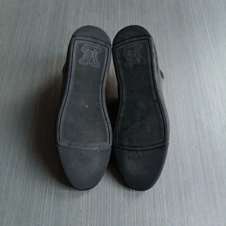 Louis Vuitton Louis Vuitton Classic Black Low-Top Sneakers -2508 Size US 9 / EU 42 - 4 Thumbnail