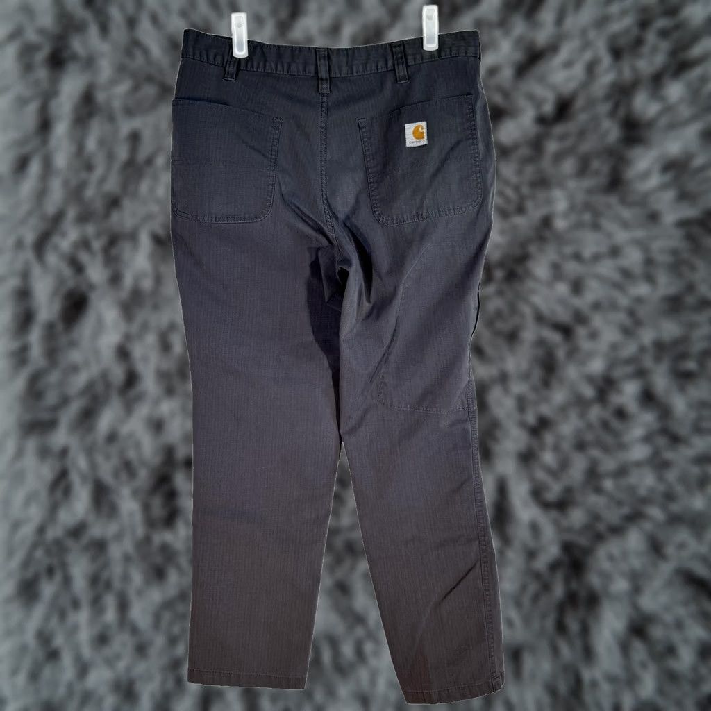 Carhartt Carhartt Mens 34x30 Gray Ripstop Relaxed Fit Workwear Cargo Pants Size US 34 / EU 50 - 1 Thumbnail