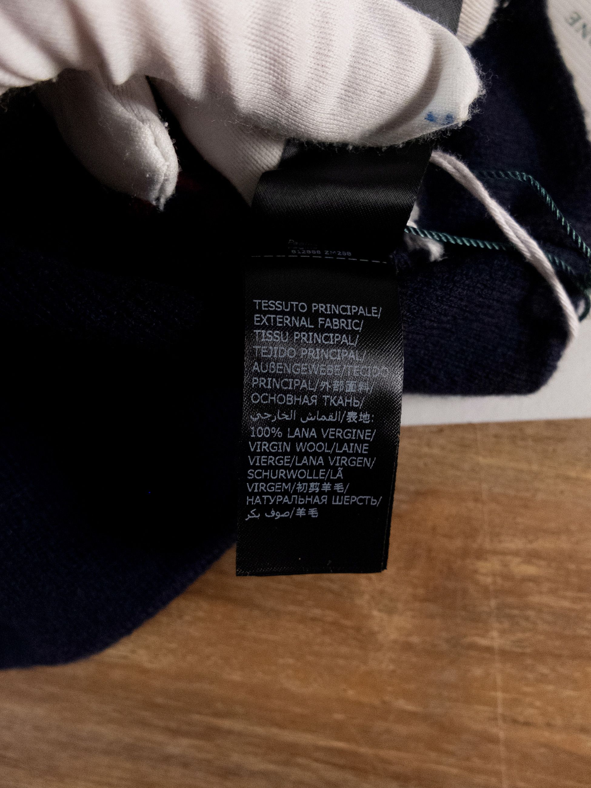 Zanone ZANONE navy blue crewneck wool sweater XXL / 54 IT q Size US XXL / EU 58 / 5 - 7 Thumbnail