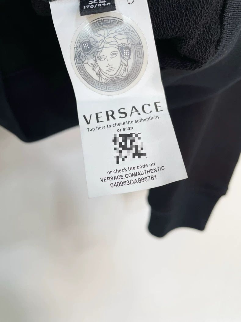 Versace Versace Hooded embroidered zip shirt Size US XS / EU 42 / 0 - 7 Thumbnail