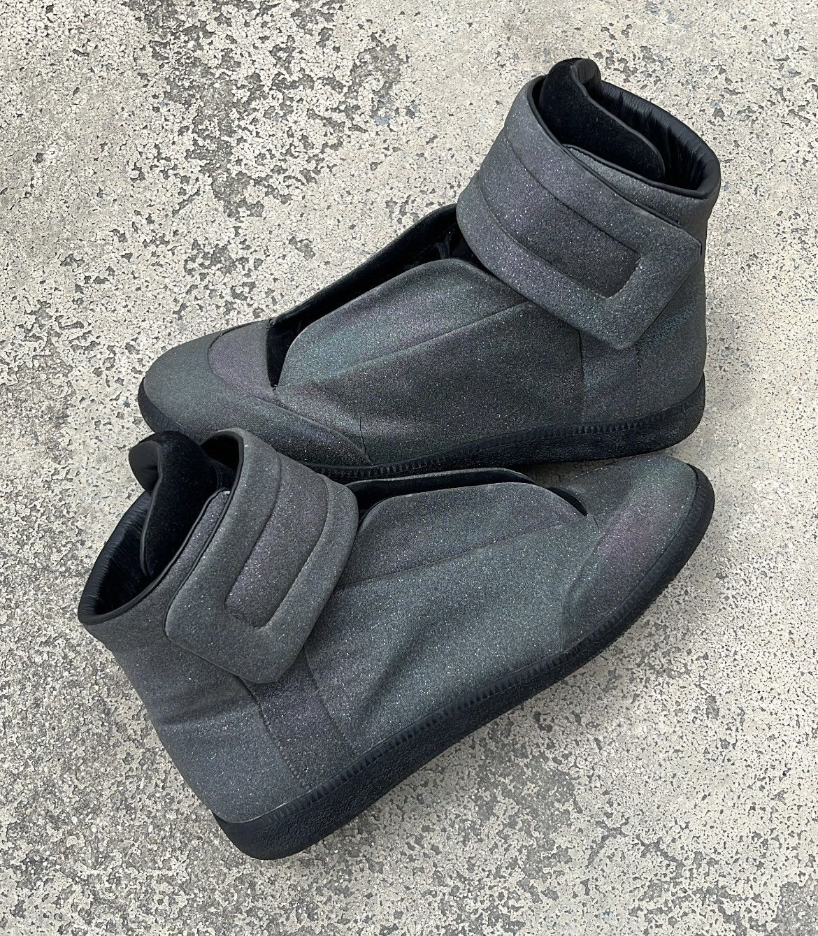Maison Margiela Maison Margiela Future High-Top Black Glitter Size US 12.5 / EU 45-46 - 1 Thumbnail