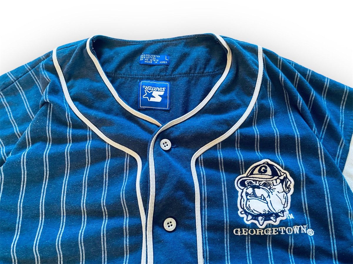 Starter Starter Georgetown Hoyas Vintage Cotton Baseball Tee Men’s Size US L / EU 52-54 / 3 - 3 Thumbnail
