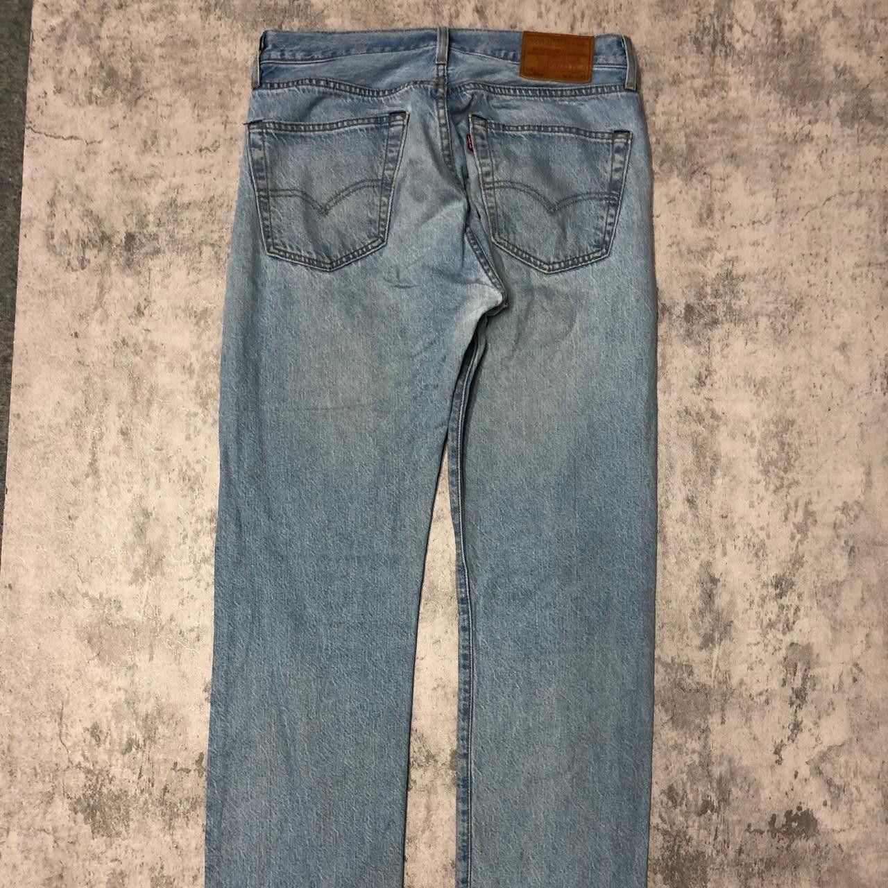 Levi's Levi's 501 blue denim jeans #denim Size US 31 - 6 Thumbnail