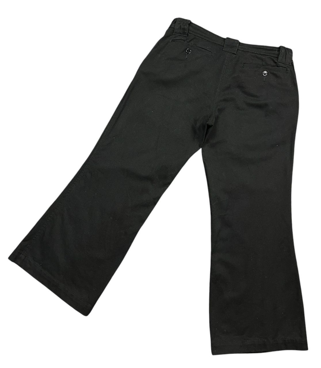 Designer × Japanese Brand × Tricot Comme des Garcons AD2002 Tricot Comme Des Garcons Cropped Wide Leg Pant Size 30" / US 8 / IT 44 - 10 Thumbnail