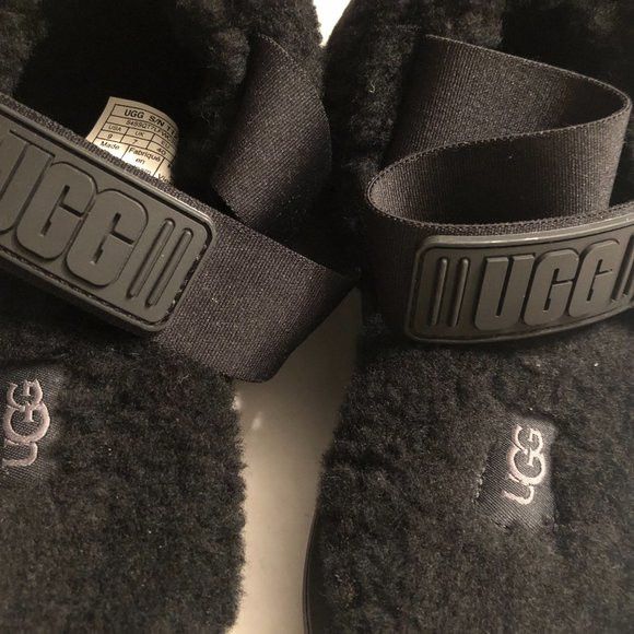 Ugg UGG WOMEN'S NEW BLACK SANDALS SIZE: 9 Size US 9 / IT 39 - 8 Thumbnail