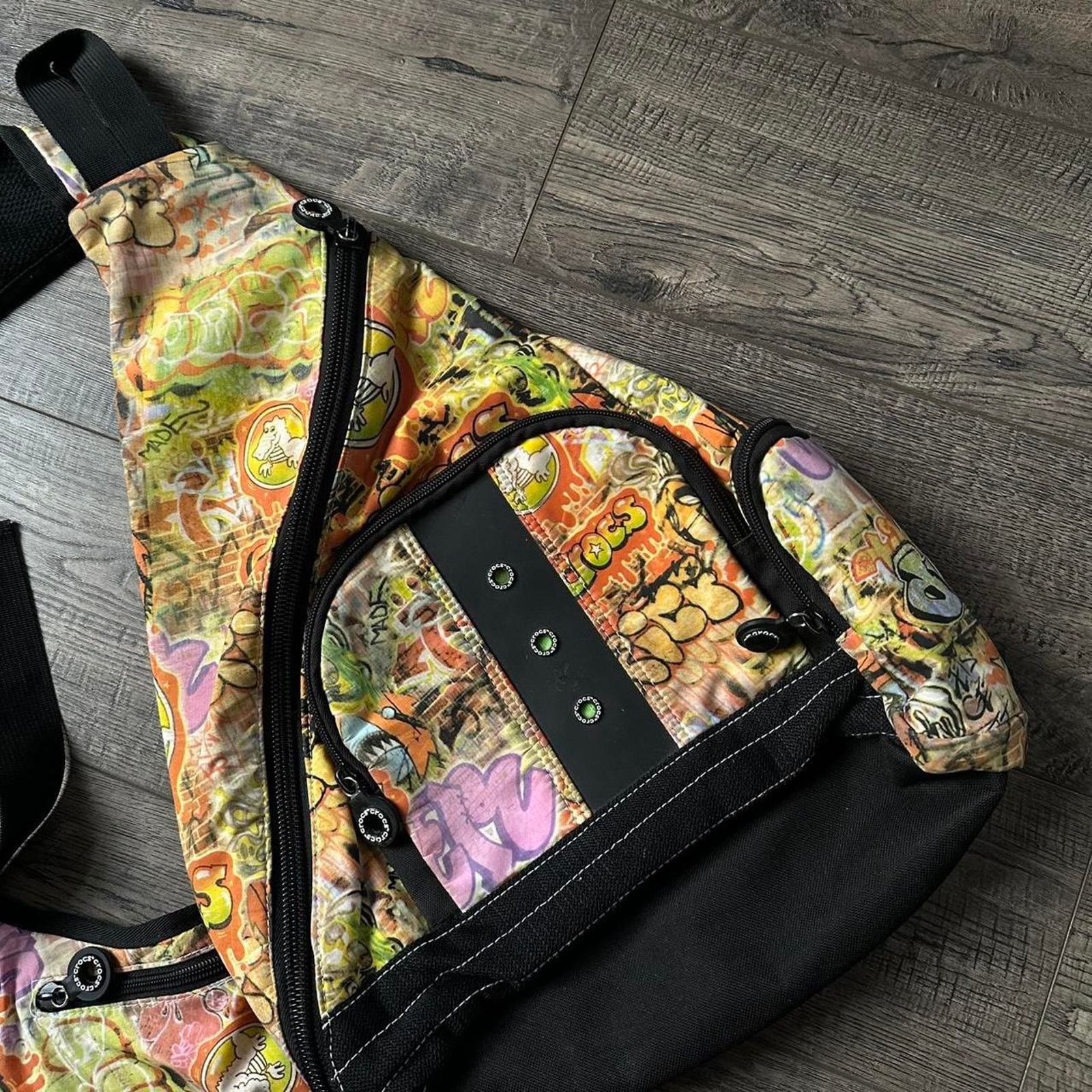Crocs × Vintage Crocs Vintage Messenger One Strap Crossbody Backpack Bag Size ONE SIZE - 2 Thumbnail