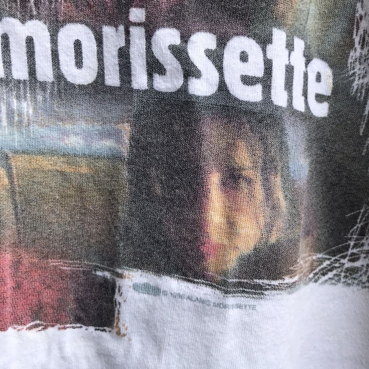 Band Tees Vintage 90s ALANIS MORISSETTE promo tee Size US XL / EU 56 / 4 - 4 Thumbnail