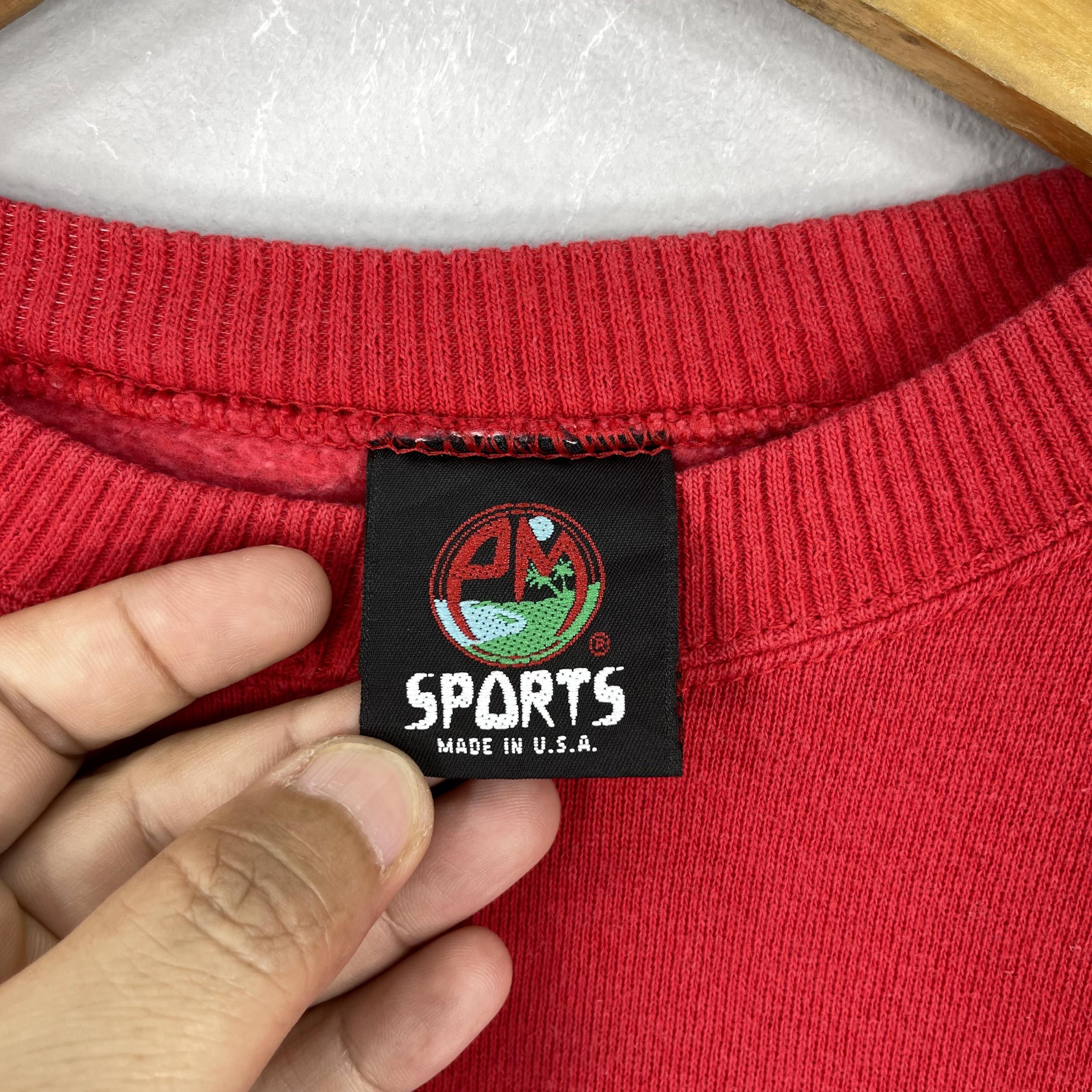 NFL Vintage OHIO STATE Buckeyes University Embroidery Sweatshirt Size US M / EU 48-50 / 2 - 4 Thumbnail
