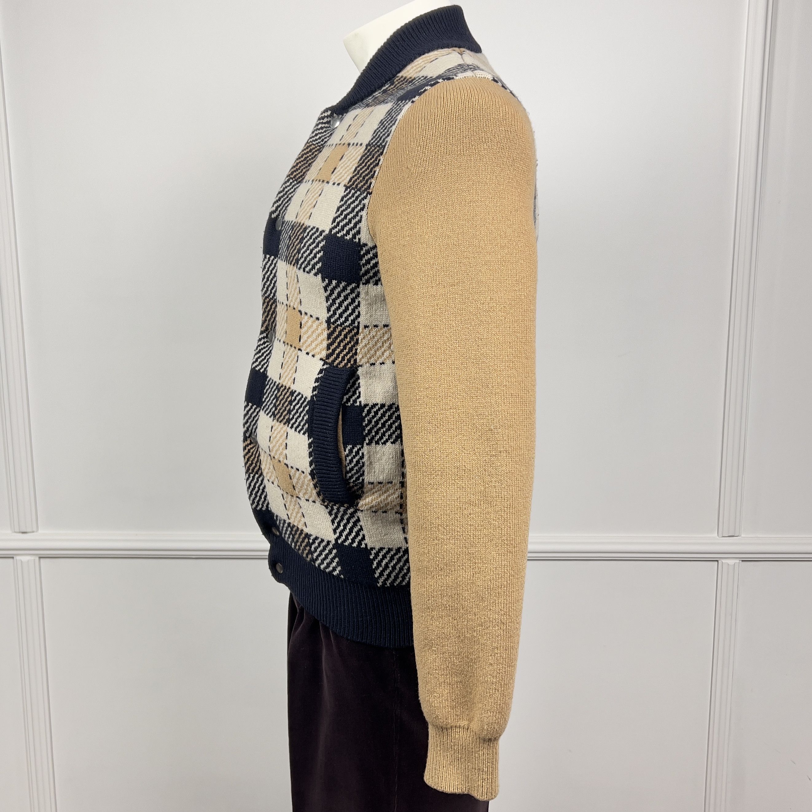 Lacoste Lacoste Live The Gentlemen Style Jacket Wool Cardigan Jamper Size US S / EU 44-46 / 1 - 3 Thumbnail