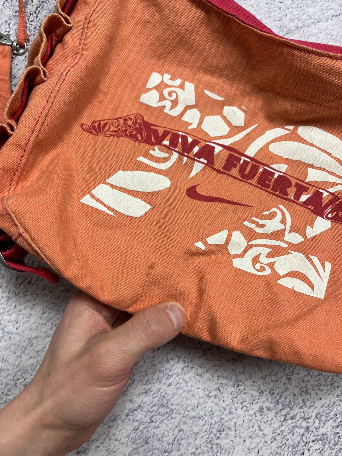 Nike Nike Vintage 00’s Y2k Shoulder Sling Bag Swoosh Hype Rare Size ONE SIZE - 5 Thumbnail