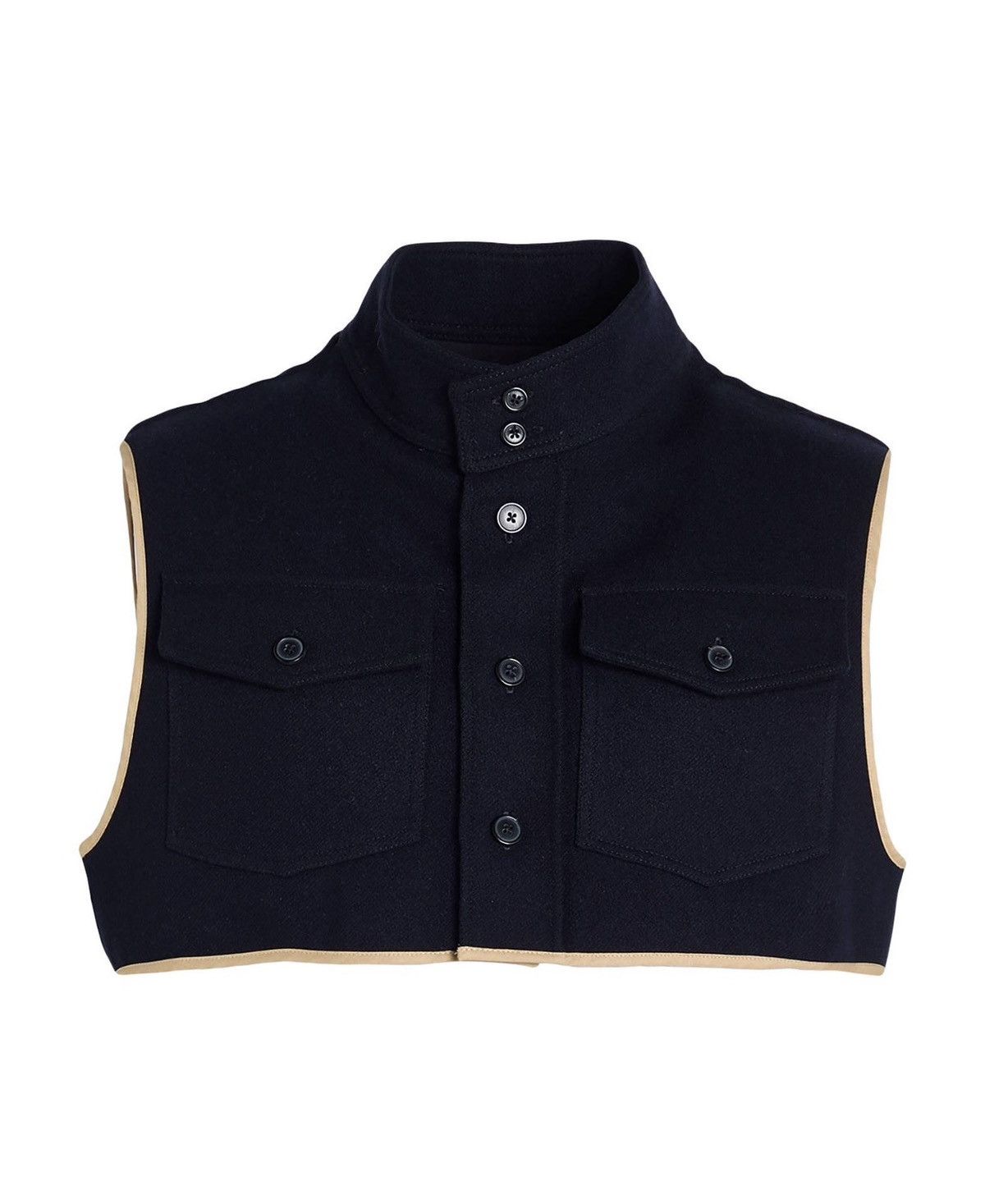 Dries Van Noten Dries van Noten - Cirril Half Shirt - Vest Size US M / EU 48-50 / 2 - 1 Thumbnail