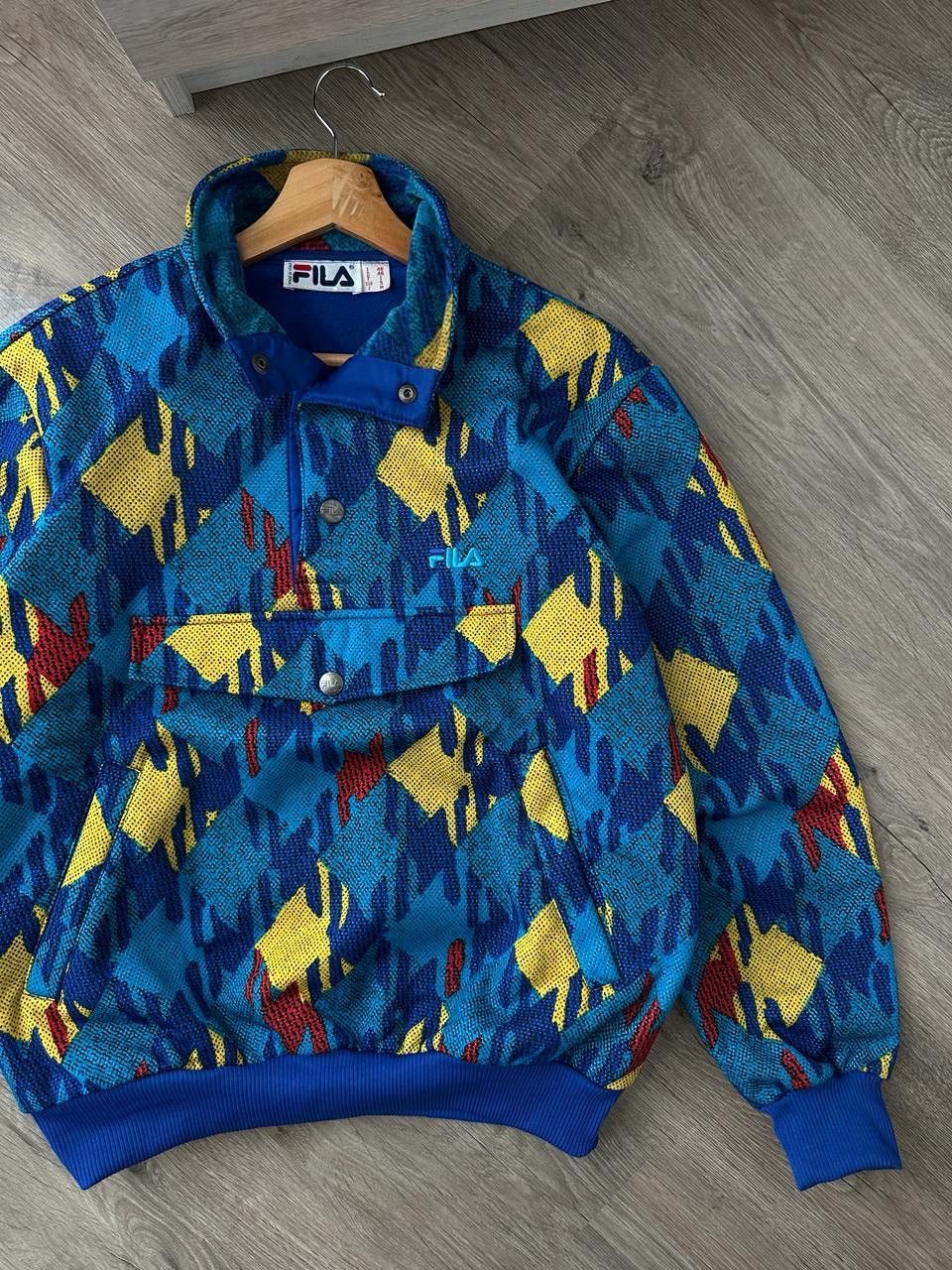 Fila × Vintage Vintage Fila Tech Retro Anorak Pocket Jacket Size US S / EU 44-46 / 1 - 7 Thumbnail