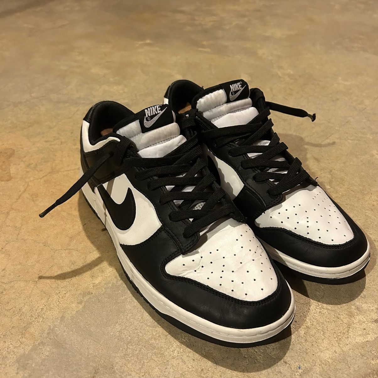 Japanese Brand × Nike Nike Dunk Low Retro White Black Panda 2022 US 12 Size US 12 / EU 45 - 8 Thumbnail