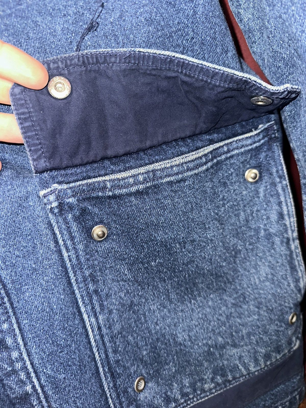 Tommy Hilfiger × Vintage Vintage Tommy Hilfiger Denim Chore Coat 90’s Archival Grail Size US XL / EU 56 / 4 - 6 Thumbnail