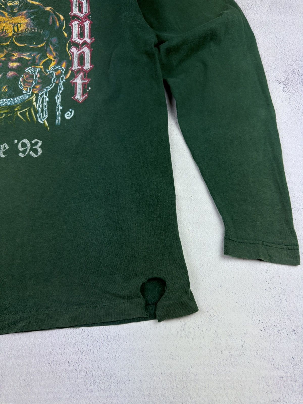 Vintage Vintage 1993 Body Count Cop Killer Tour Long Sleeve t-shirt Size US XL / EU 56 / 4 - 5 Thumbnail