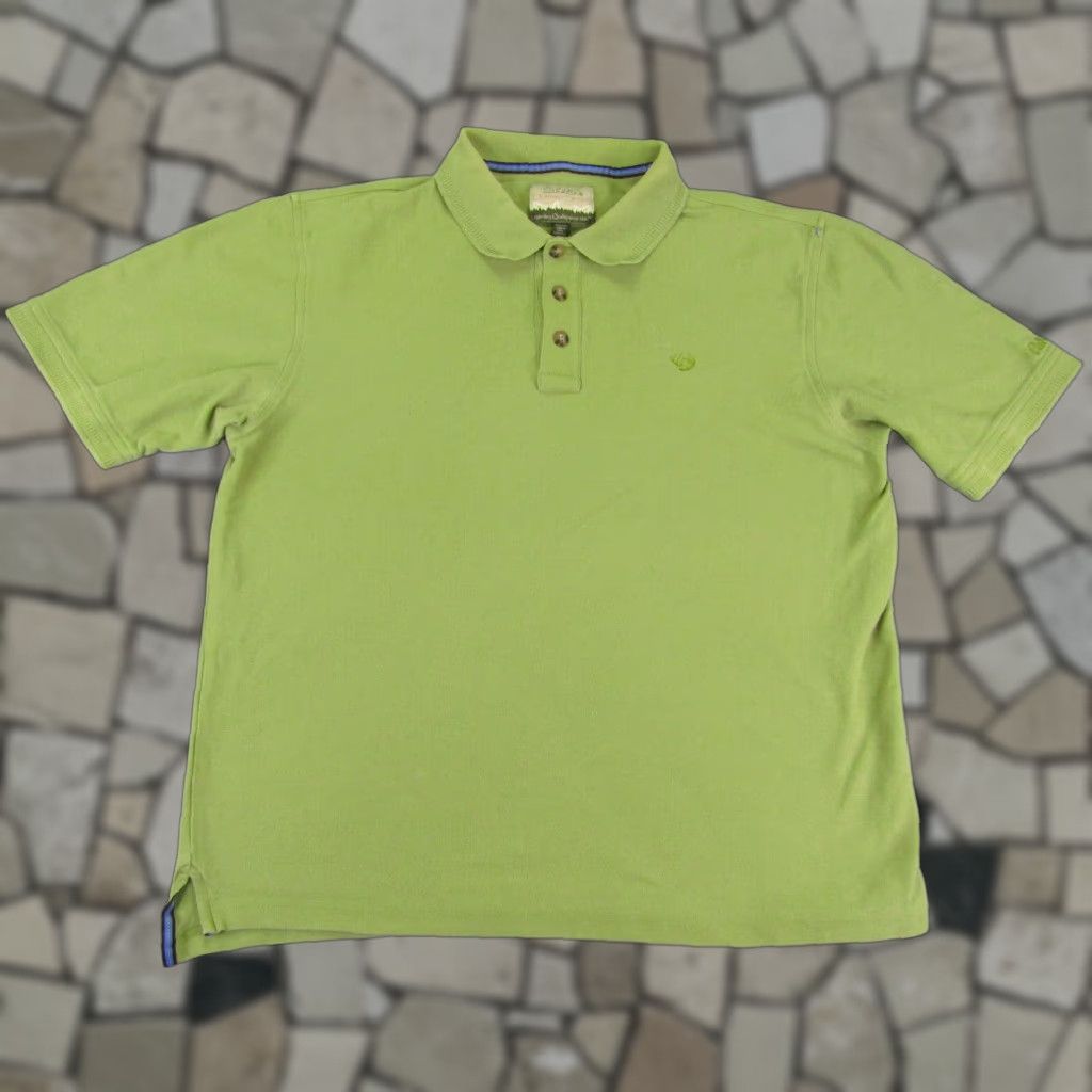 Vintage VINTAGE Cabela's Polo Shirt Mens Large Casual Outdoors Golf Hiking Travel Sports Green 90s Size US L / EU 52-54 / 3 - 1 Thumbnail