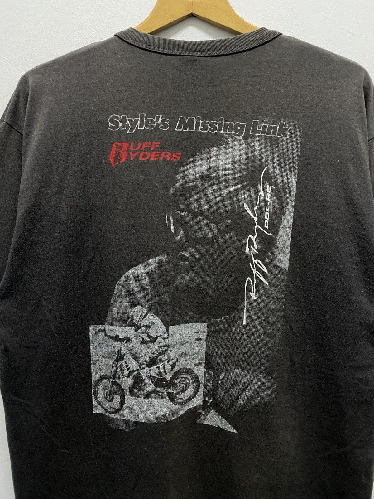 Ruff Ryders Rare Vintage Ruff Ryders Big Print Back Hit Tshirt Size US L / EU 52-54 / 3 - 4 Thumbnail