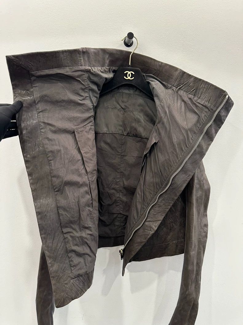 Rick Owens Rick Owens Zipper motorcycle women's leather clothes-2506 Size US M / EU 48-50 / 2 - 4 Thumbnail