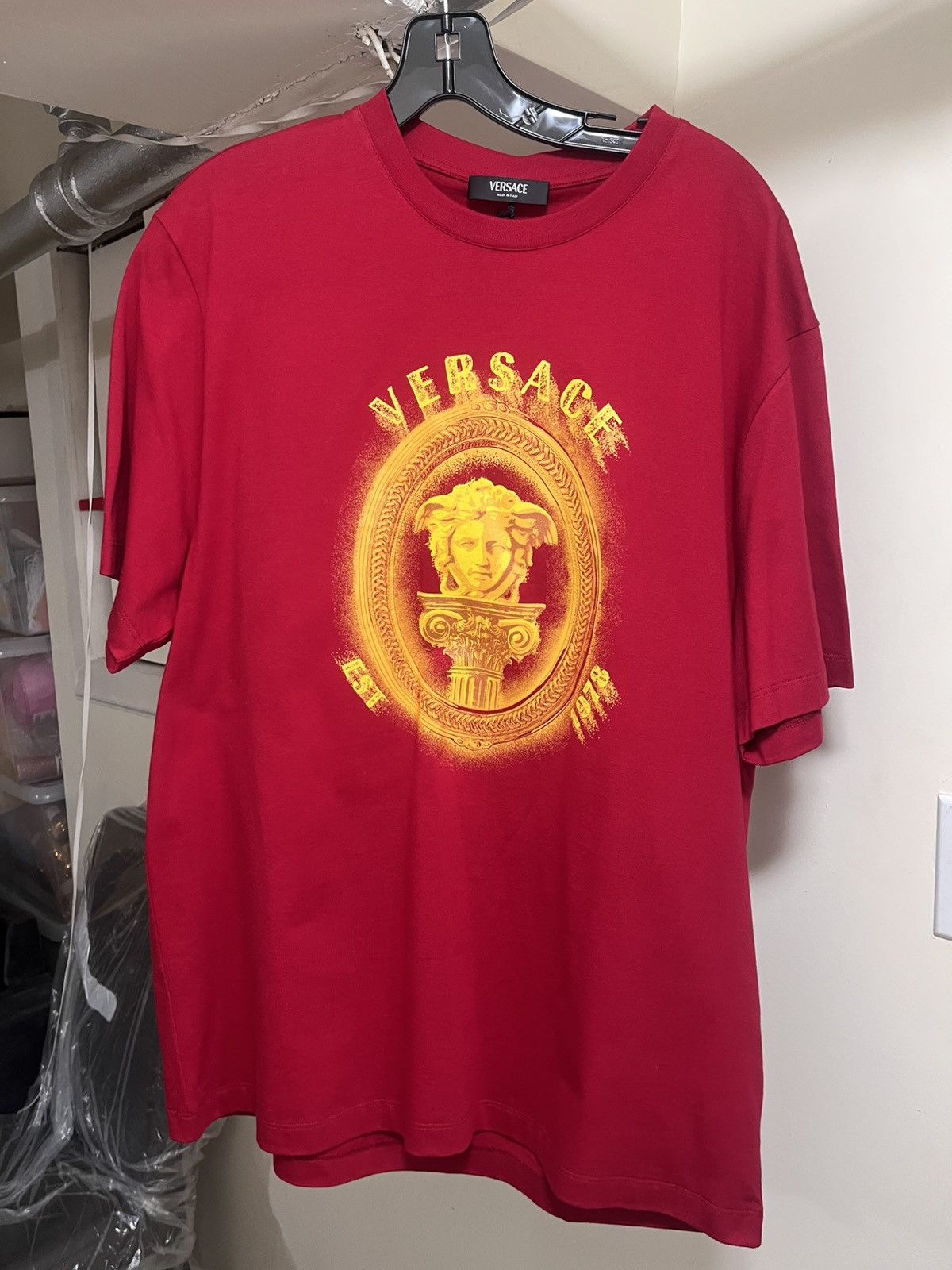 Versace Versace Medusa T-Shirt Sz Large Size US L / EU 52-54 / 3 - 5 Thumbnail