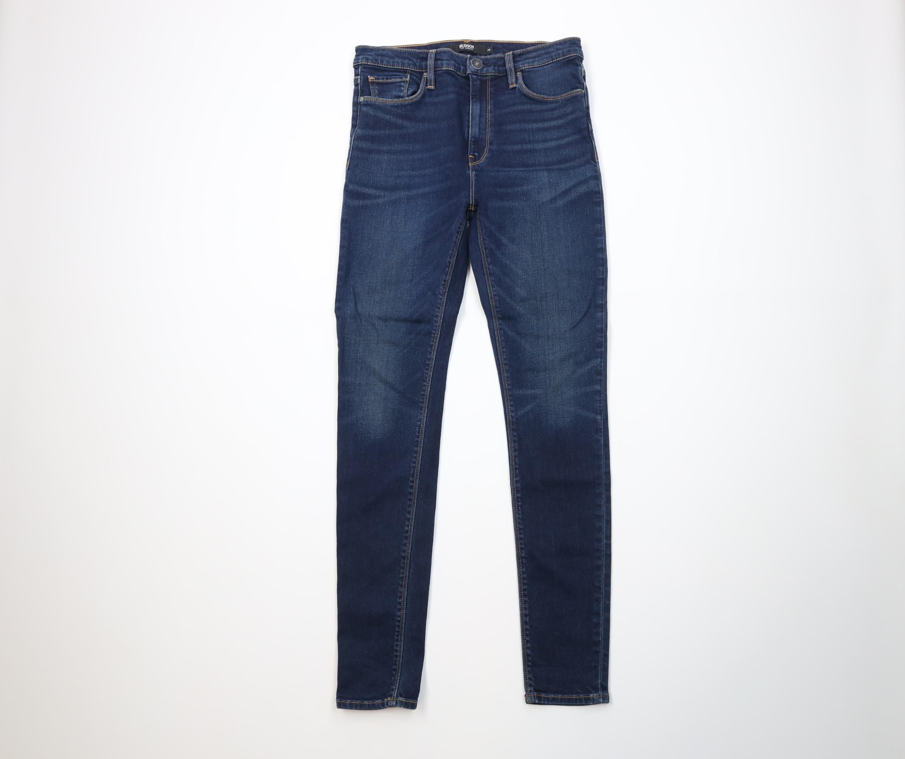 Vintage Hudson Jeans Stretch Barbara Super Skinny Leg Denim Jeans Size 28" / US 6 / IT 42 - 1 Thumbnail
