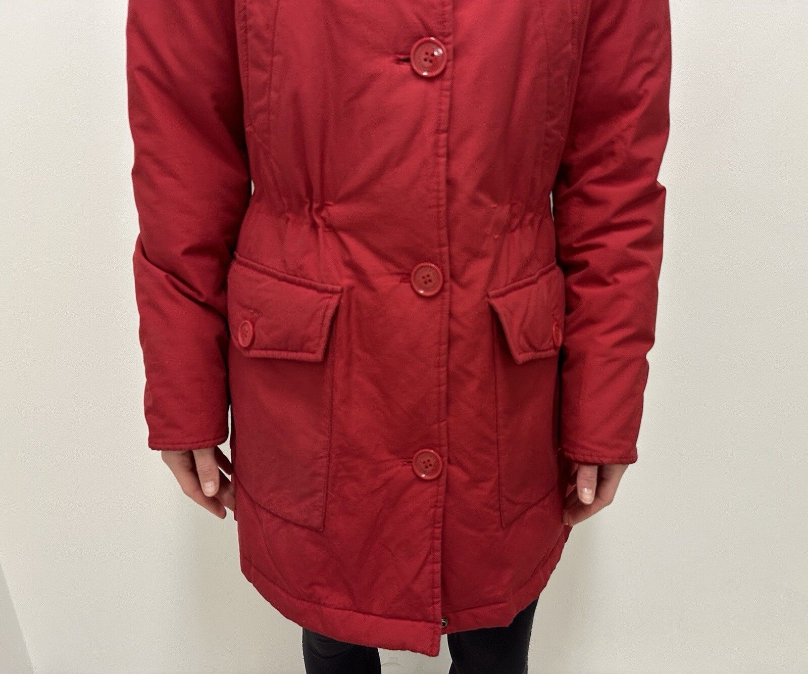 Woolrich Woolen Mills DDP Woolrich Down Puffer Womens Jacket Red size M Size M / US 6-8 / IT 42-44 - 3 Thumbnail