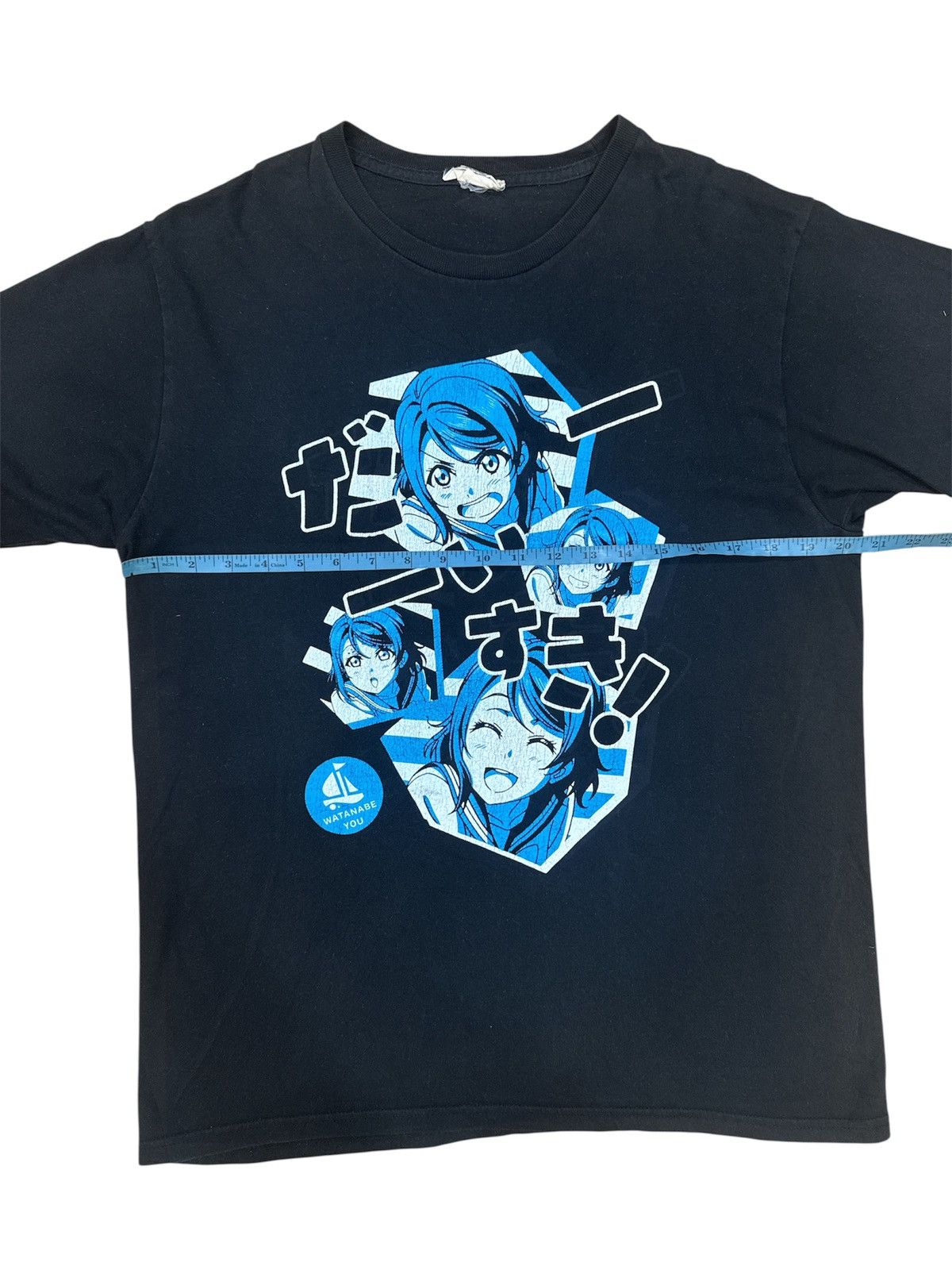 Anime Y2k 2017 School Idol Anime Tee Size US L / EU 52-54 / 3 - 12 Thumbnail