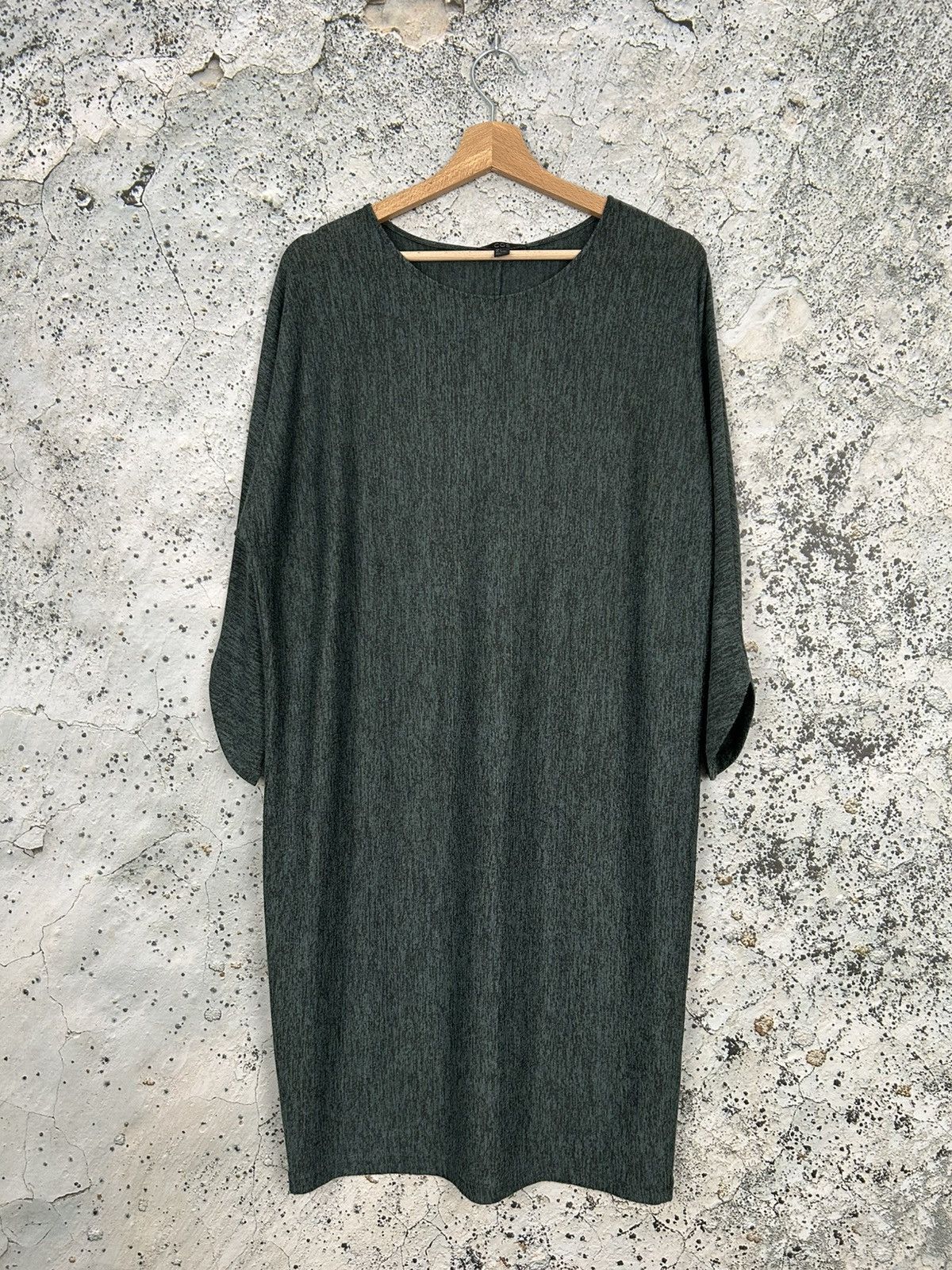 Designer COS Green Dress Avant Garde Viscose Designer Minimalist Size S / US 4 / IT 40 - 1 Thumbnail