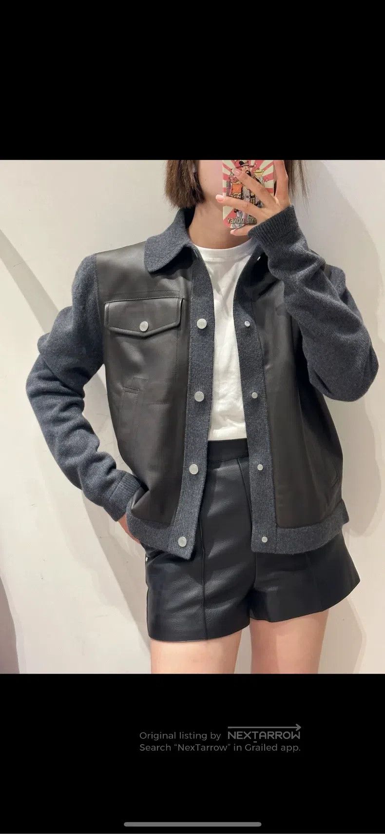 Hermes Hermes Leather Patched Biker Jacket Size US S / EU 44-46 / 1 - 3 Thumbnail