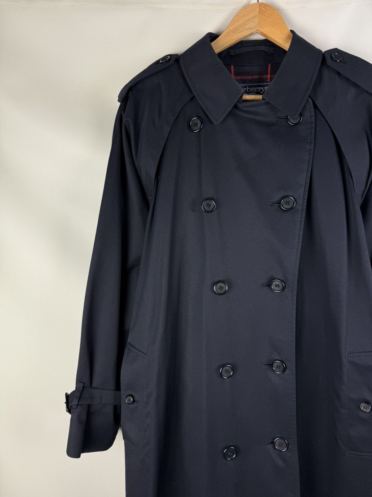 Burberry Burberrys Vintage Belted Double Breasted Trench Coat Jacket Size XXL / US 16-18 / IT 52-54 - 3 Thumbnail