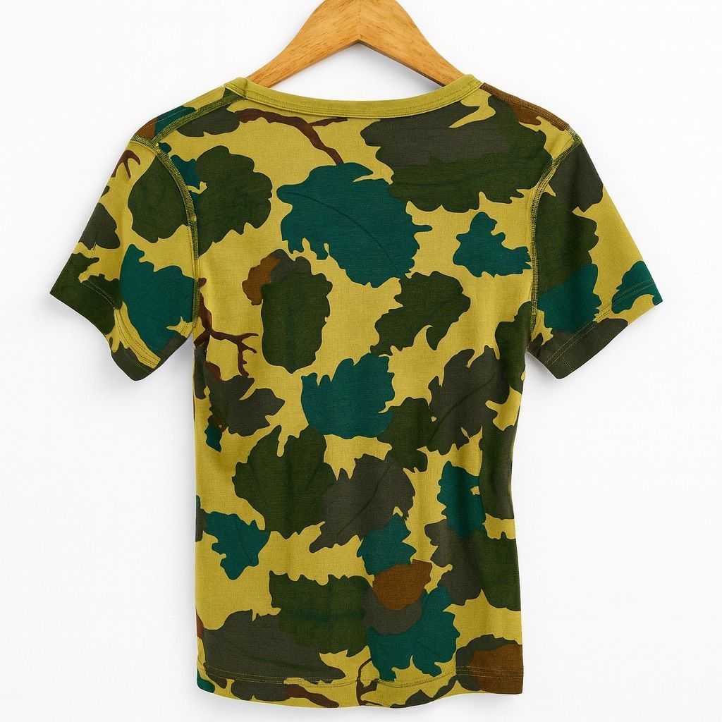 Other Three Dots Green Leaf Print T-Shirt Women’s Small Short Slee Size S / US 4 / IT 40 - 3 Thumbnail