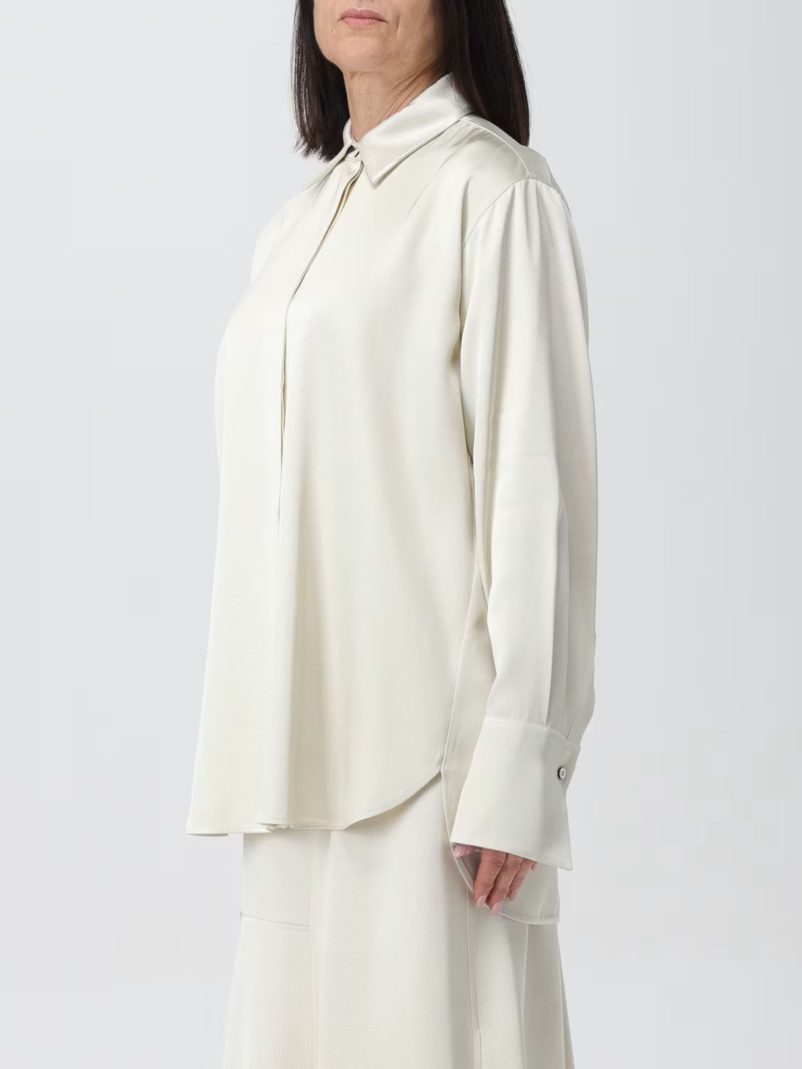 Jil Sander o1w1db10825 Shirt in Ivory Size XL / US 12-14 / IT 48-50 - 5 Thumbnail