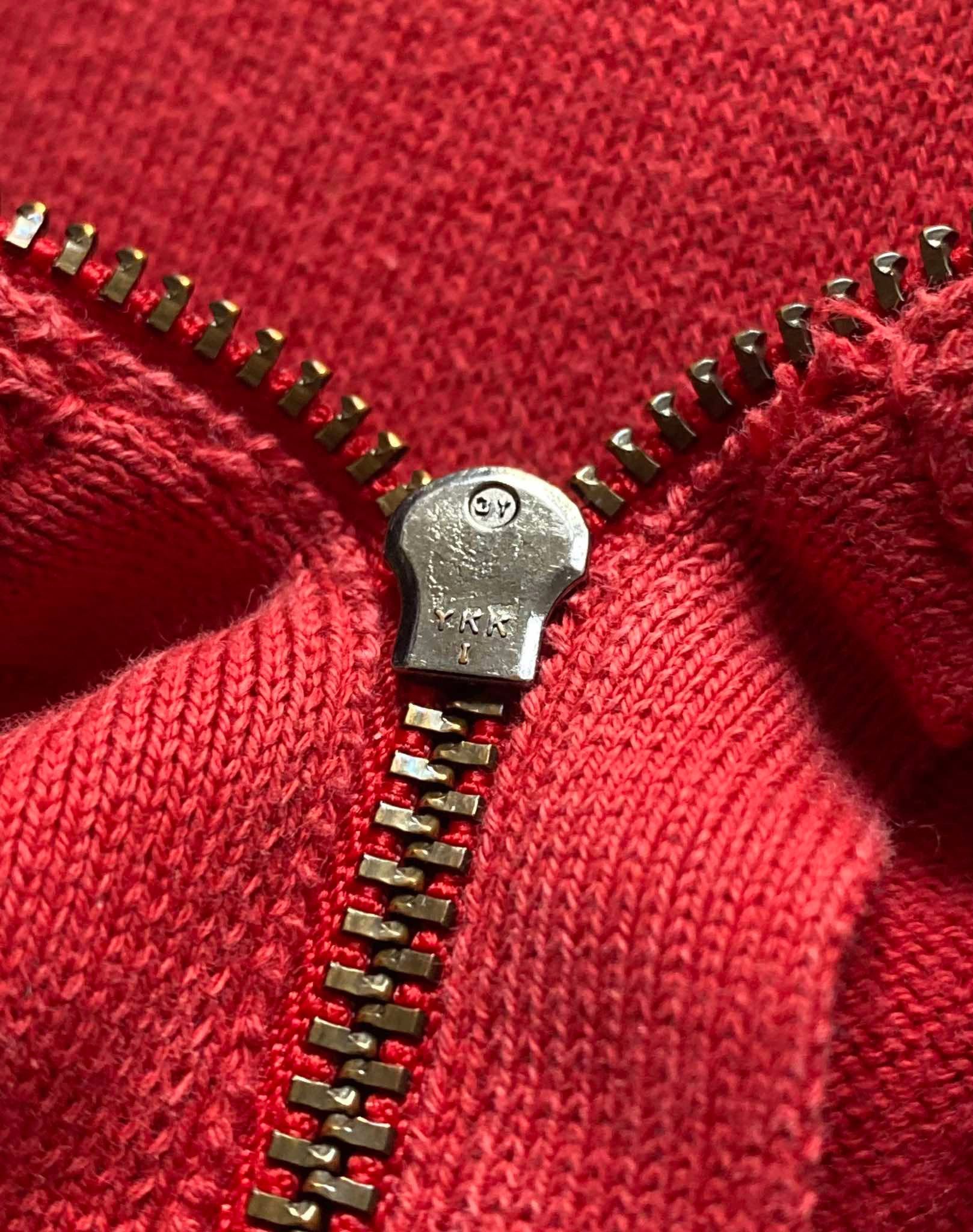 Burberry Vintage Burberry London Red Long Sleeve 1/4 Zip Sweater Logo Size US M / EU 48-50 / 2 - 5 Thumbnail