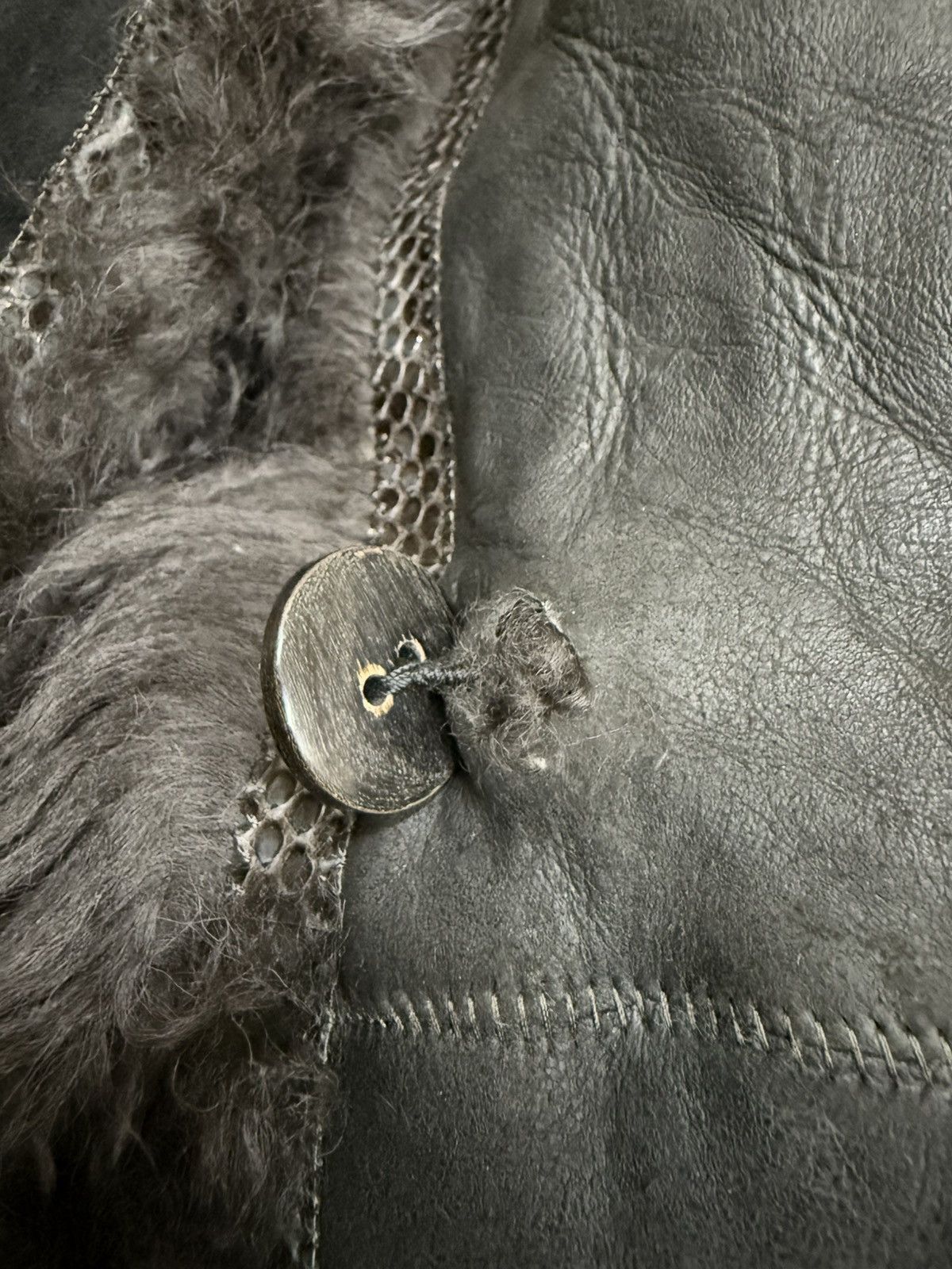 Robert Comstock Vintage Robert Comstock Fur Suede Leather Jacket Vests Size US S / EU 44-46 / 1 - 12 Thumbnail